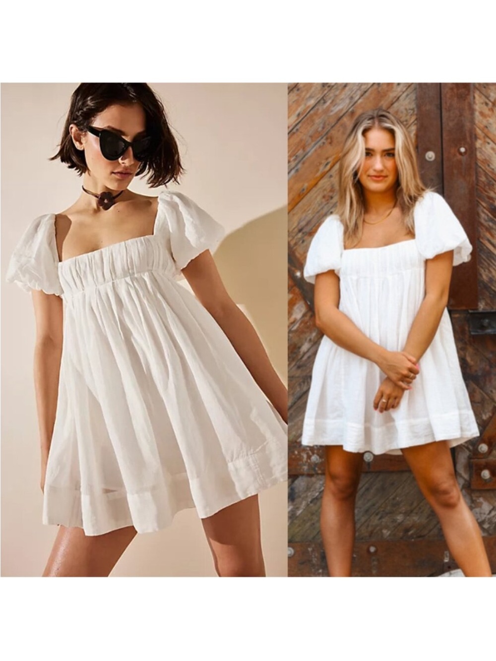 Free People Marina Mini Dress in Ivory
White - Size L (Excellent Condition) - Picture 2 of 8